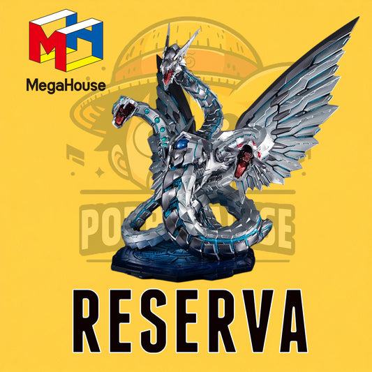 Megahouse! Yu-Gi-Oh! - GX Duel Monsters Estatua PVC Art Works Monsters Cyber End Dragon 30 cm
