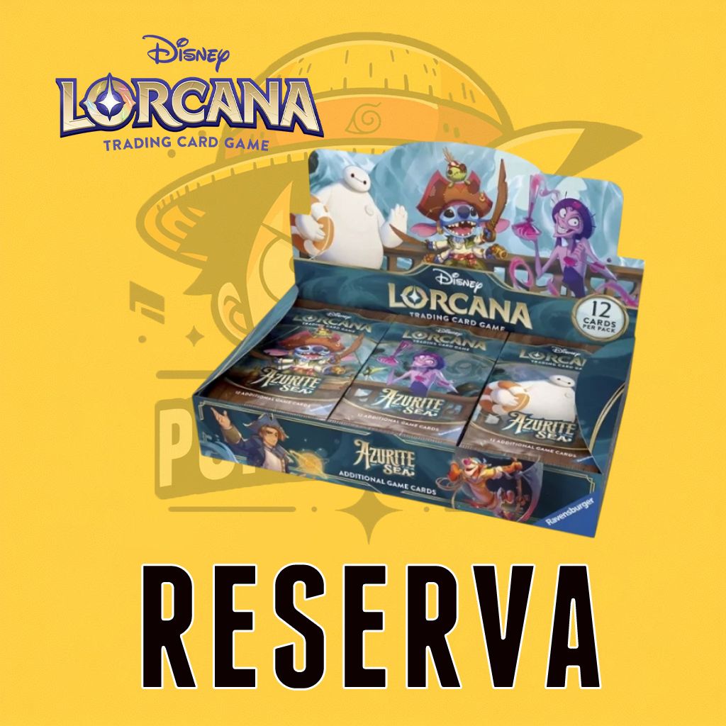 TCG Lorcana! Disney - Azurite Sea Caja 24 (Inglés) (RESERVA)