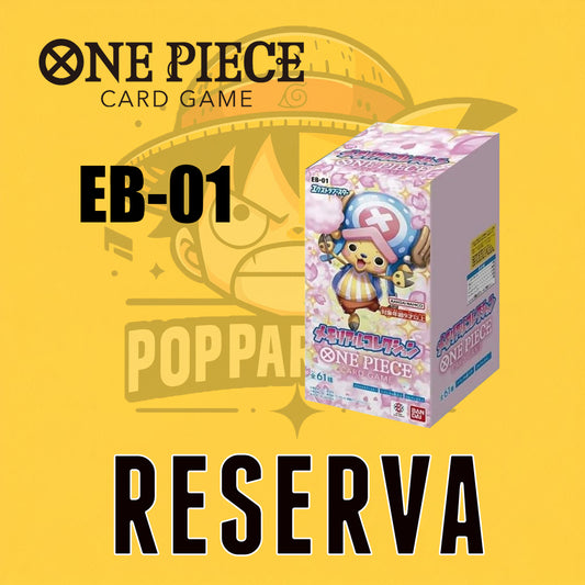 TCG One Piece! Extra EB01 Booster Memorial Collection [JAP]