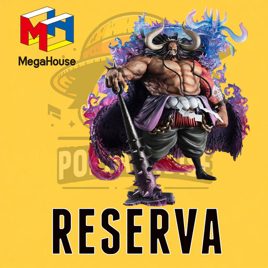 Megahouse! One Piece - Portrait Of Pirates WA-MAXIMUM Kaido the Beast (Super limited reprint) 38 cm