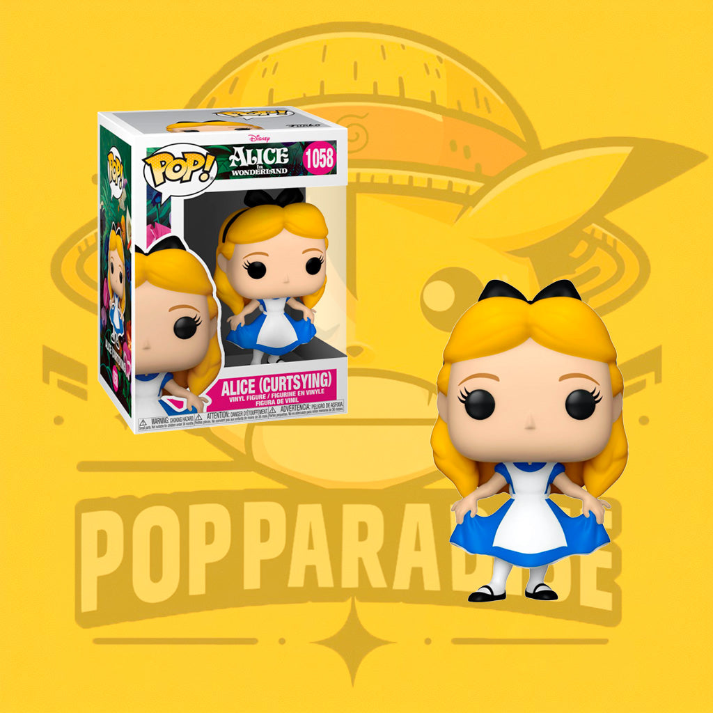 Funko Pop! Disney Alice in wonderland - Alice ( Curtsying ) 1058