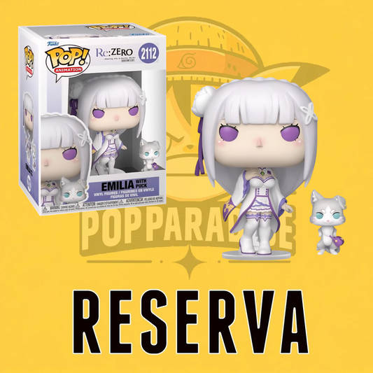 Funko Pop! Re:Zero - Emilia with Puck 2112 (RESERVA)