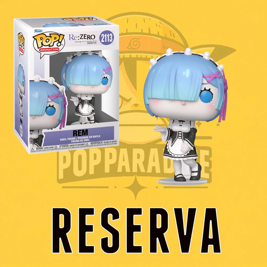 Funko Pop! Re:Zero - Rem 2113 (Opción Chase Aleatorio) (RESERVA)