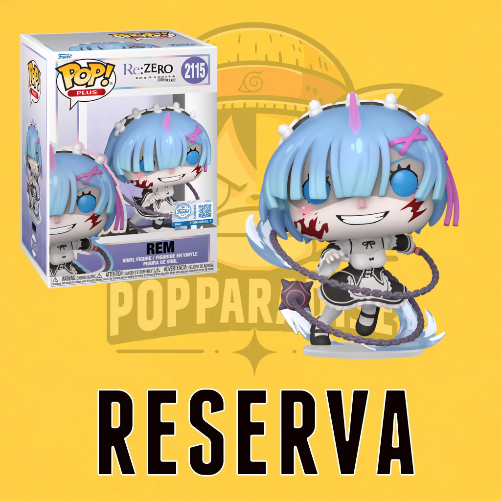 Funko Pop! Re:Zero - Rem 2115 PLUS (SE) (IMPORTACIÓN) (RESERVA)