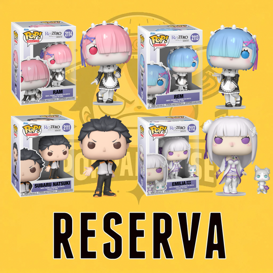 Funko Pop! Re:Zero - Pack 4 (RESERVA)