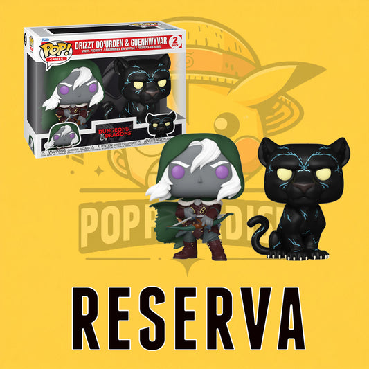 Funko Pop! Games - Dungeons & Dragons Pack 2 Drizzt & Guenhwyvar 2 (RESERVA)