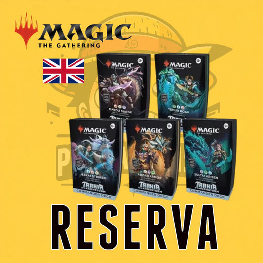 TCG Magic! Commander Display (5 Mazos) Tarkir Dragonstorm (Inglés) (RESERVA)