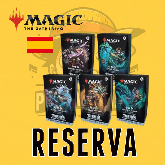 TCG Magic! Commander Display (5 Mazos) Tarkir Dragonstorm (Español) (RESERVA)