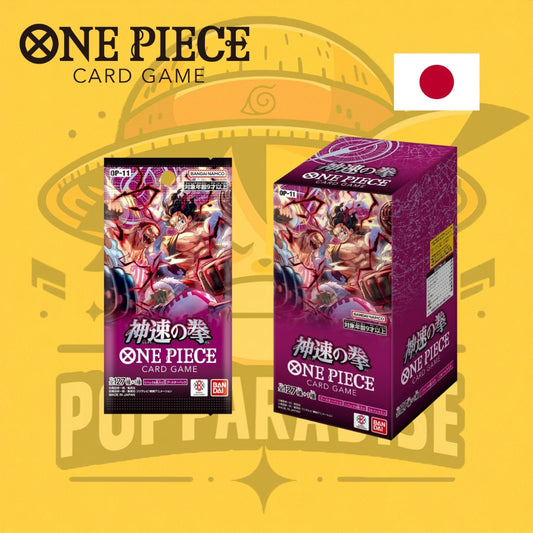 TCG One Piece! OP-11 Fist of Divine Speed (Japonés) (BAJO PEDIDO)