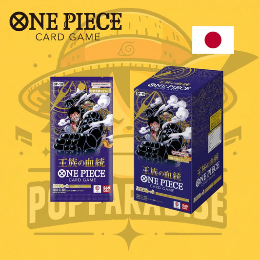 TCG One Piece! OP-10 Royal Blood (Japonés) (BAJO PEDIDO)