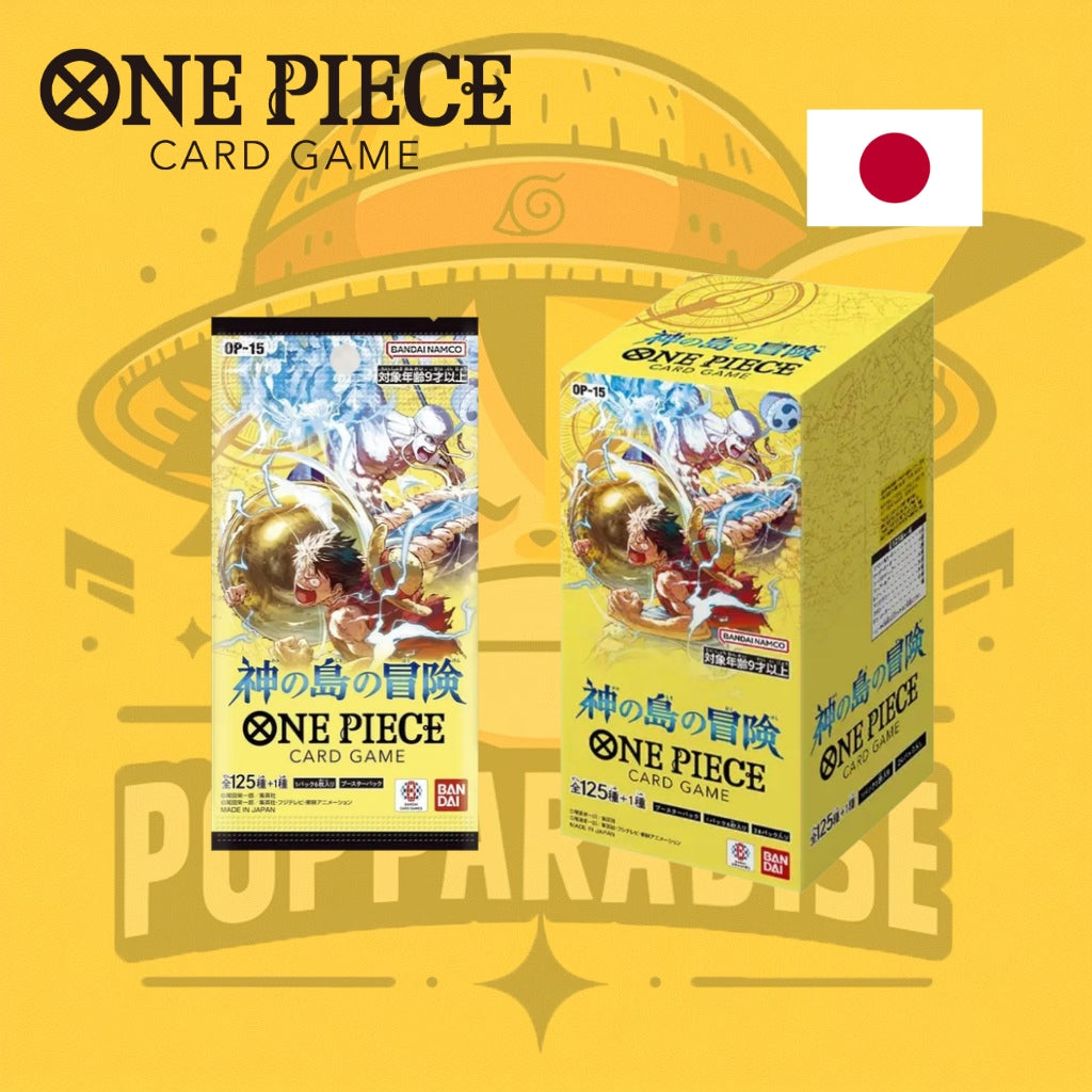TCG One Piece! OP-15 Adventure on the Island of the Gods (Japonés) (BAJO PEDIDO)