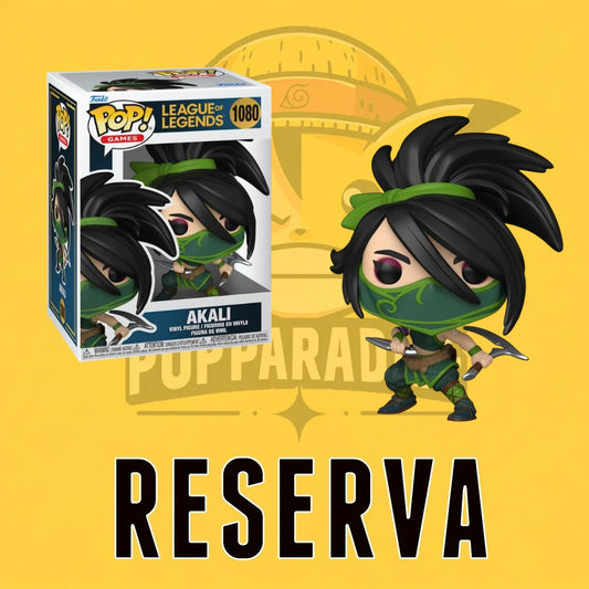 Funko Pop! Games - League Of Legends - Akali 1080 (RESERVA)