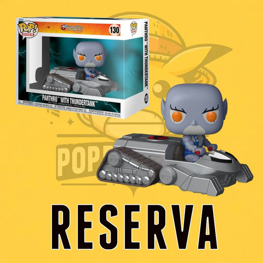 Funko Pop! Television - ThunderCats Panthro with Thundertank 130 (RESERVA)