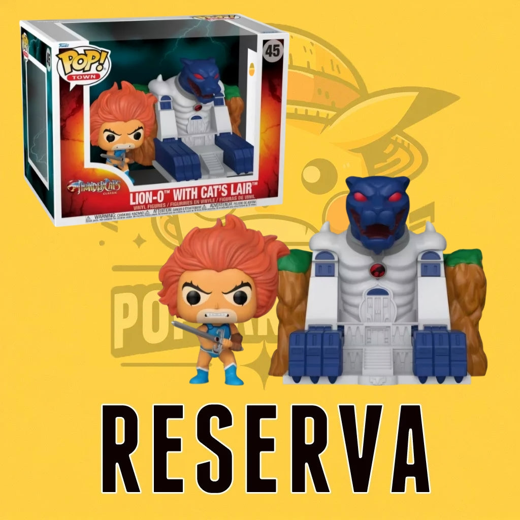 Funko Pop! Television - ThunderCats Lion-O with Cat's Lair 45 (RESERVA)