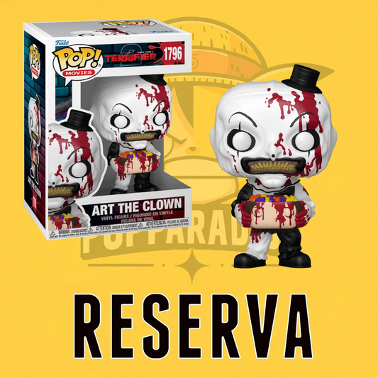 Funko Pop! Terrifier -  Art The Clown 1796 (RESERVA)