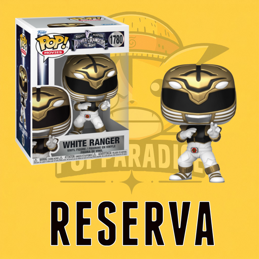 Funko Pop! Power Ranger - White Ranger 1780 (RESERVA)