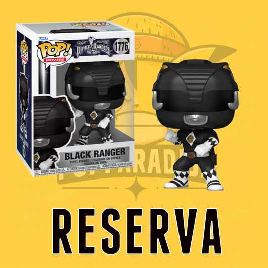 Funko Pop! Power Ranger - Black Ranger 1776 (RESERVA)
