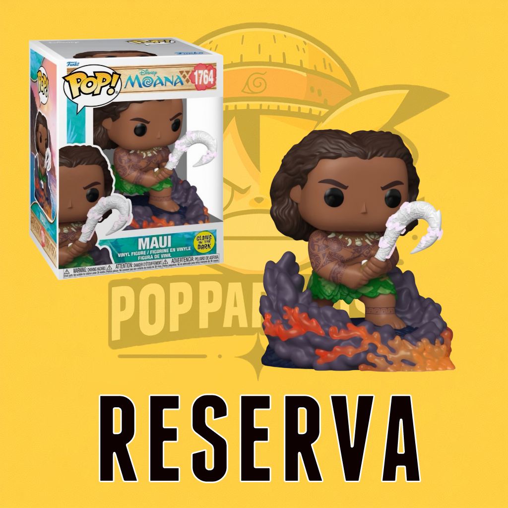 Funko Pop! Disney Moana - Maui 1764 (GITD) (RESERVA)