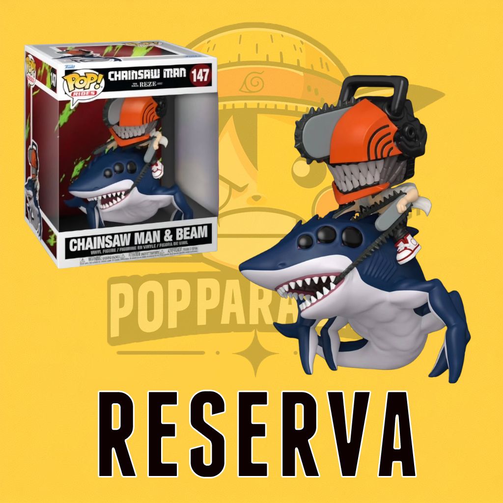 Funko Pop! Chainsaw man – Chainsaw man & Beam 147 (RESERVA)