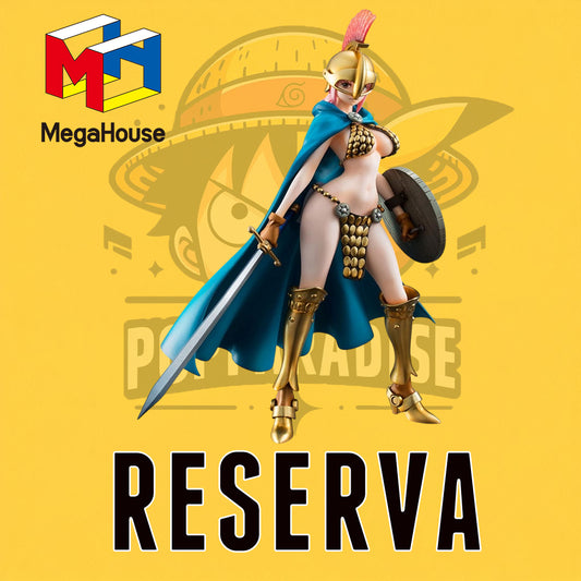Megahouse! One Piece - P.O.P. Sailing Again Gladiator Rebecca 22 cm