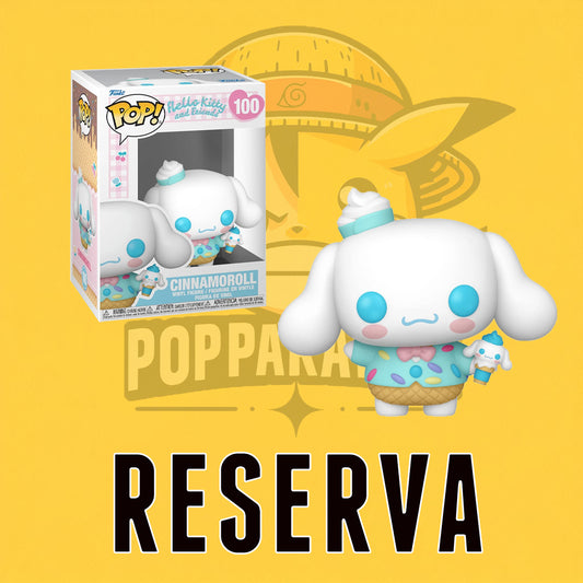 Funko Pop! Hello Kitty and Friends -  Cinnamoroll (Ice Cream) 100 (RESERVA)