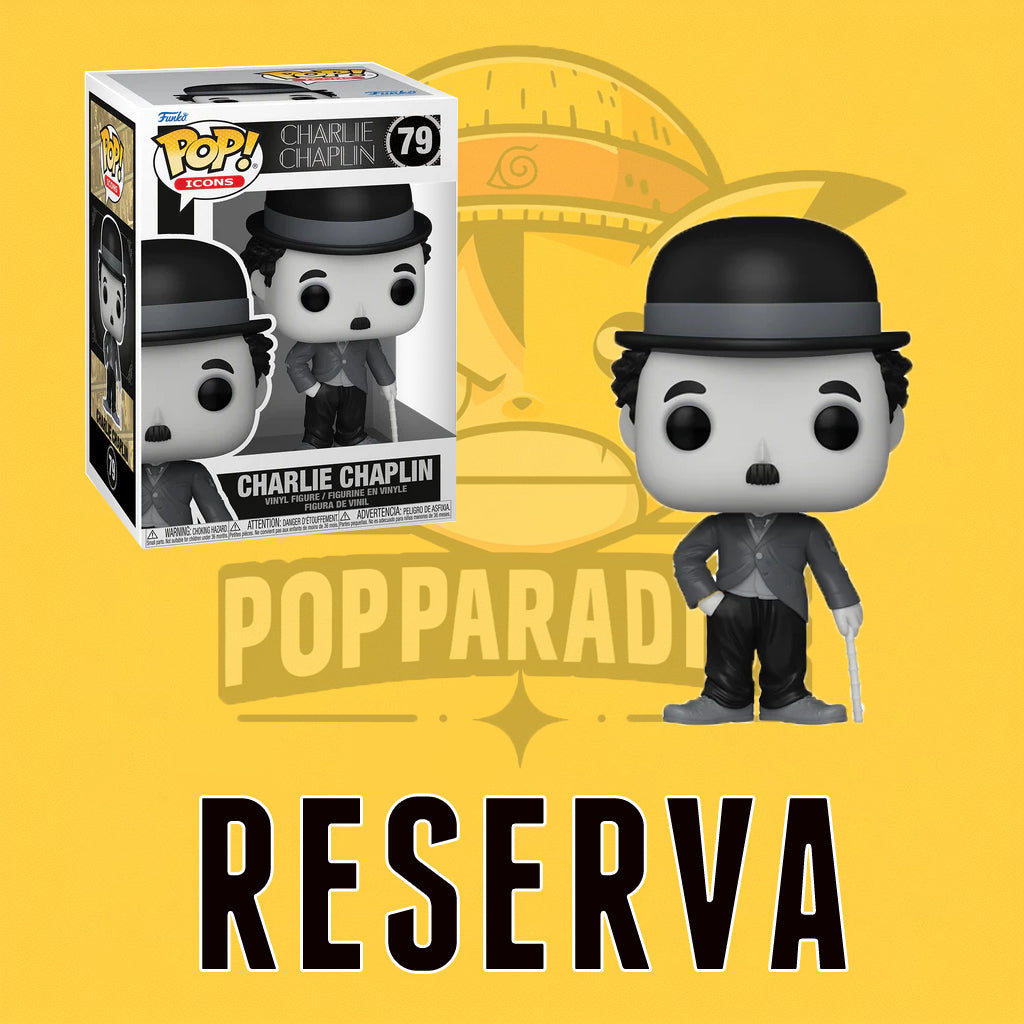 Funko Pop! Icon - Charlie Chaplin 79 (RESERVA)