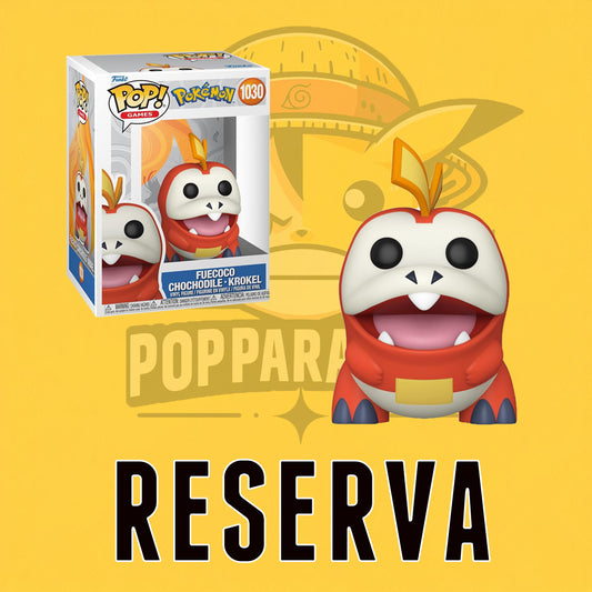 Funko Pop! Pokémon - Fuecoco 1030 (RESERVA)