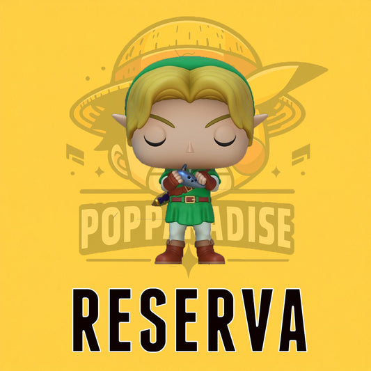 Custom Pop! Nintendo Zelda - Link con ocarina del tiempo