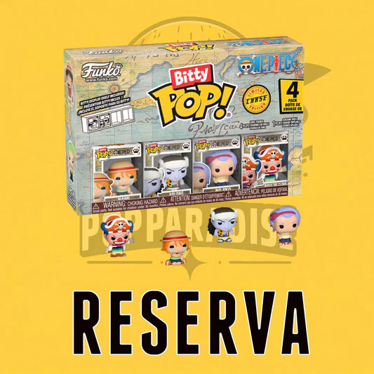 Bitty Pop! 4-pack One Piece Serie 2 (RESERVA)