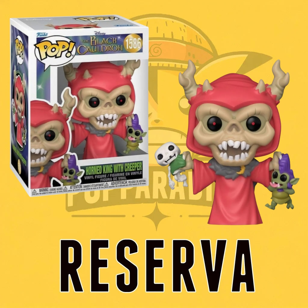 Funko Pop! Disney The Black Cauldron - Horned King With Creeper 1586 (RESERVA)