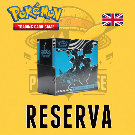 TCG Pokémon! Elite Trainer Box SV10.5 - Black Bolt (Inglés) (RESERVA)