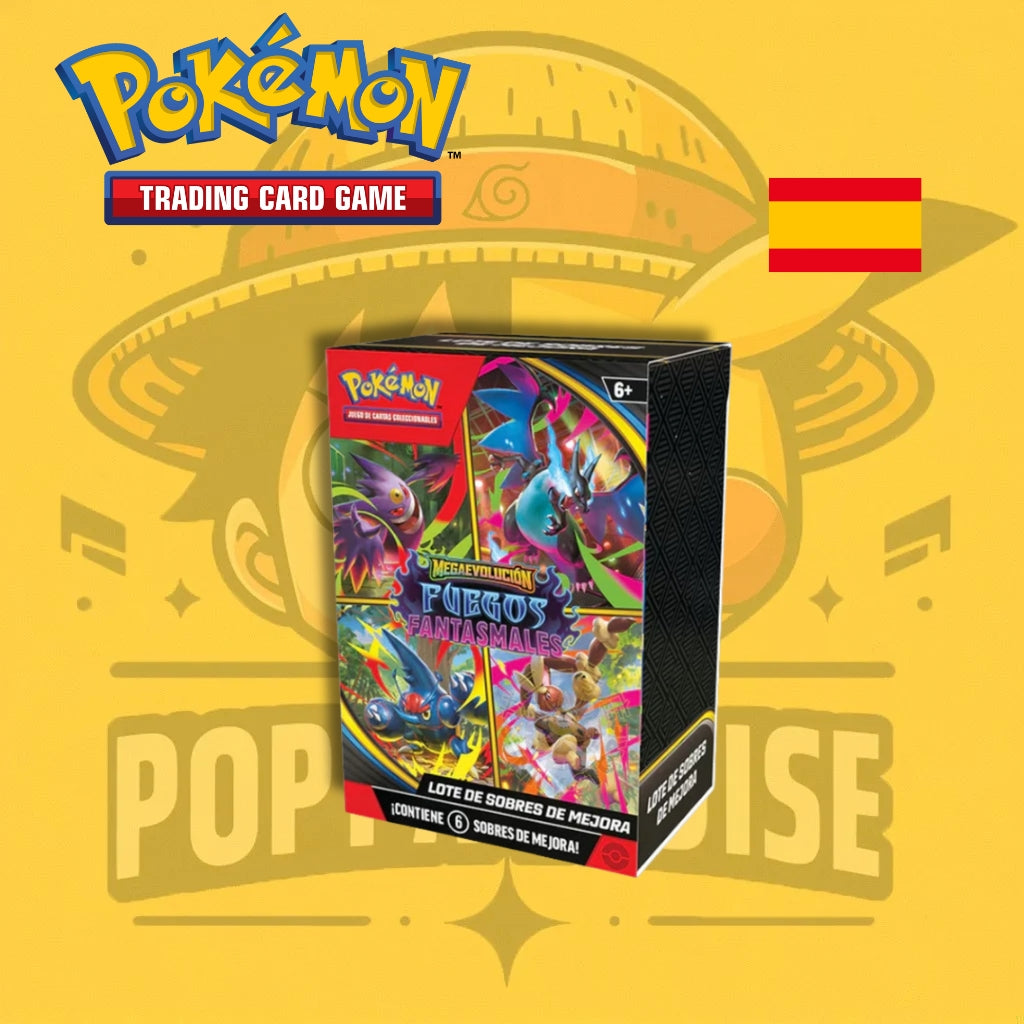 TCG Pokémon! Booster Bundle - Fuegos Fantasmales (Español)