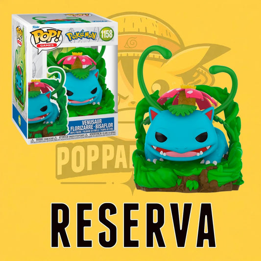 Funko Pop! Pokémon – Venusaur 1158 (Premium) (RESERVA)