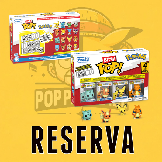Bitty Pop! 4-pack Pokemon Serie 3 (RESERVA)