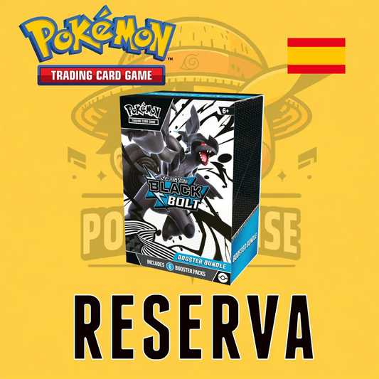 TCG Pokémon! Booster Box 6 sobres SV10.5 - Black Bolt Zekrom (Español) (RESERVA)