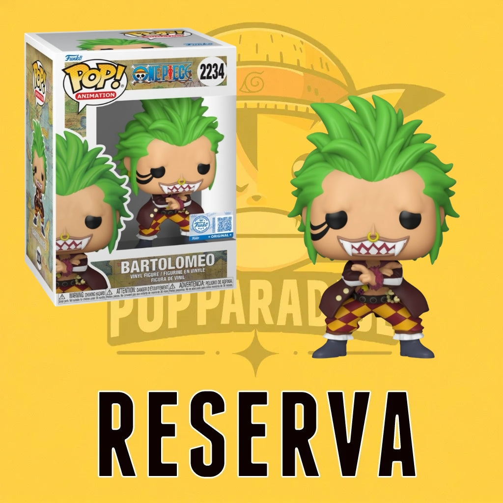 Funko Pop! One Piece – Bartolomeo 2234 SE (RESERVA)
