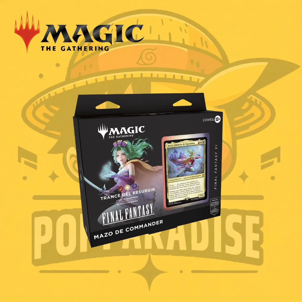 TCG Magic! Commander Display (4 Mazos) Final Fantasy (Español) (BAJO PEDIDO)