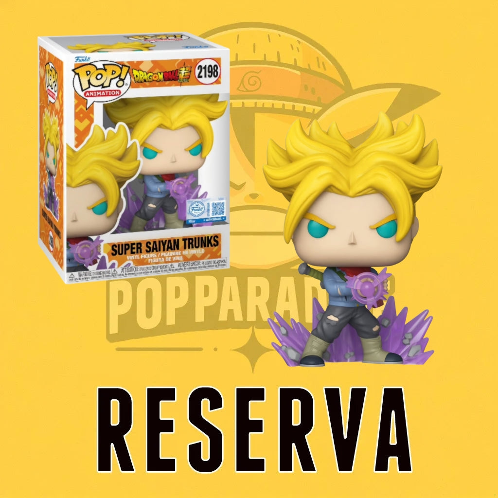 Funko Pop! Dragon Ball Super - Bundle Super Saiyan Trunks 2198 + Chase (SE) (RESERVA)