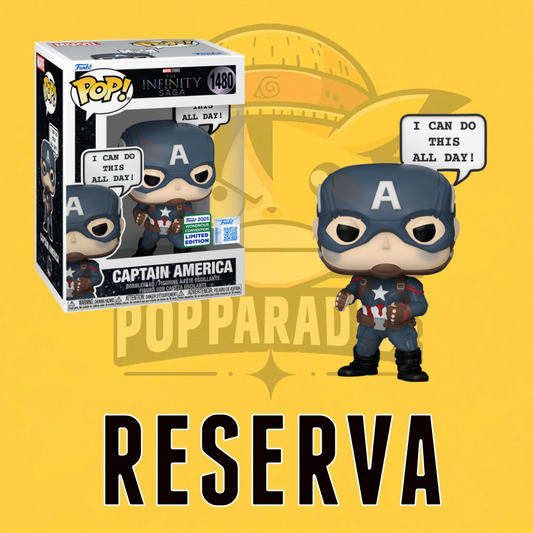 Funko Pop! Marvel - Captain America 1480 (2025 Wondrous Convention) (RESERVA)