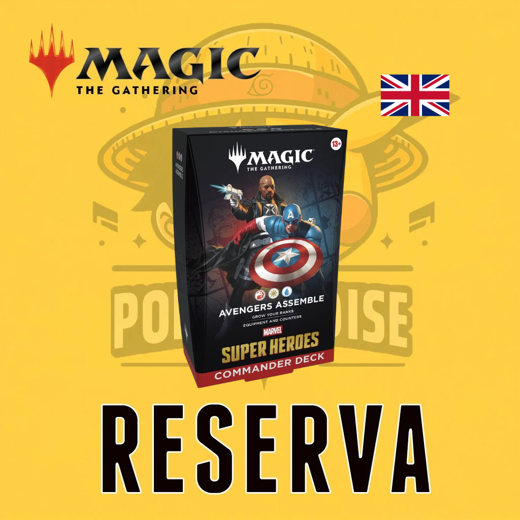TCG Magic The Gathering | Marvel Super Heroes - Commander Deck Avengers Assemble (Inglés) (RESERVA)