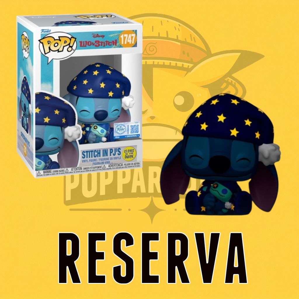 Funko Pop! Lilo & Stitch – Stitch in Pj's 1747 (GITD) (SE) (RESERVA)
