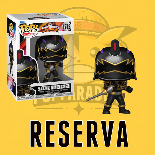 Funko Pop! Power Rangers - Black Dino Thunder Ranger 1712 (RESERVA)