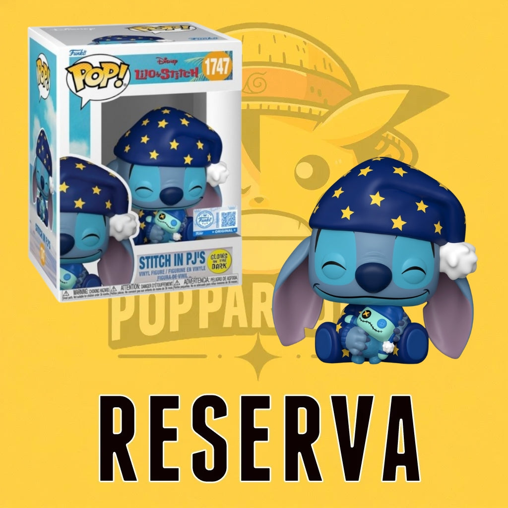 Funko Pop! Lilo & Stitch – Stitch in Pj's 1747 (GITD) (SE) (RESERVA)