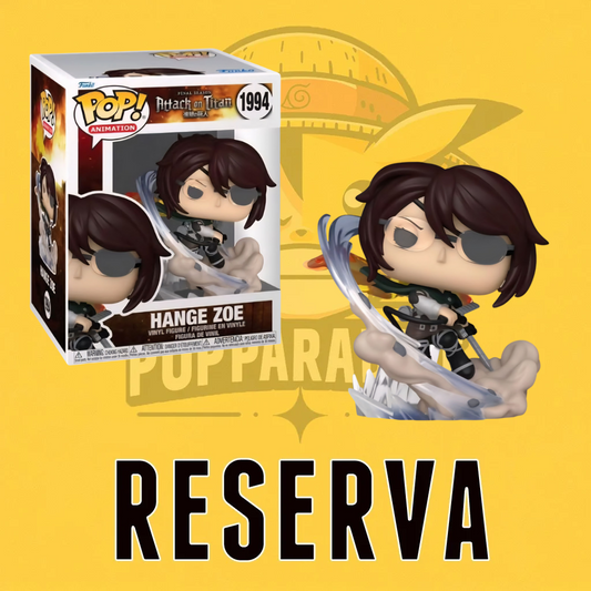 Funko Pop! Attack On Titan - Hange Zoe 1994 PREMIUM (RESERVA)