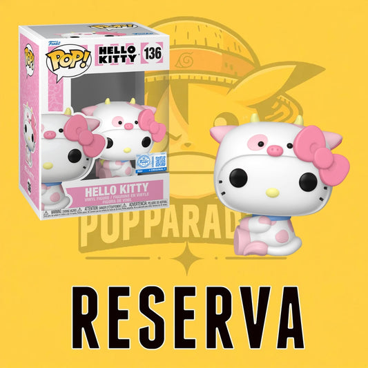 Funko Pop! Sanrio - Hello Kitty (Cow Cosplay) 136 (RESERVA)