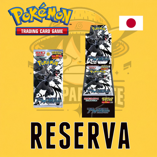 TCG Pokémon! Booster Box Black Bolt Caja Delux (Japonés)(Reserva)