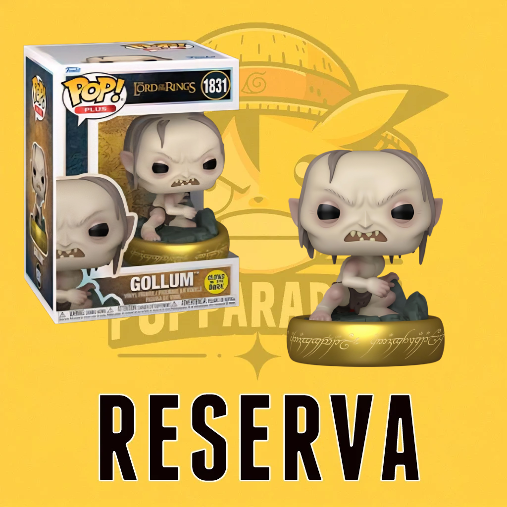 Funko Pop! The Lord Of The Ring - Gollum 1831 PLUS (GITD) (RESERVA)