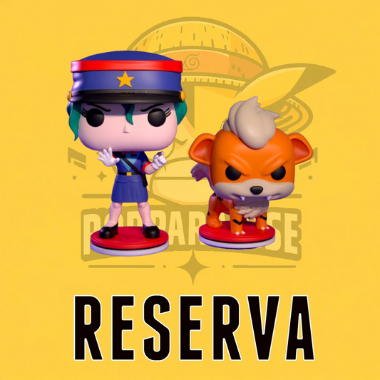 Custom Pop! Pokémon - Agente Mara & Growlithe