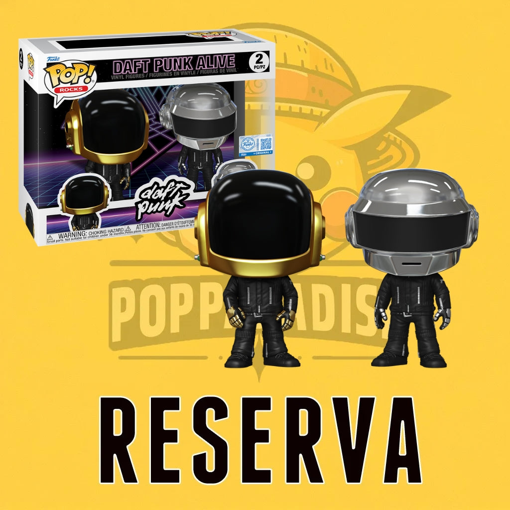 Funko Pop! Rocks – Daft Punk Discovery Alive 2-Pack (SE) (RESERVA)