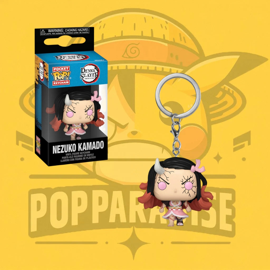 Keychan Pop! Kimetsu No Yaiba (Demon Slayer) - Nezuko Kamado (Demon Form)